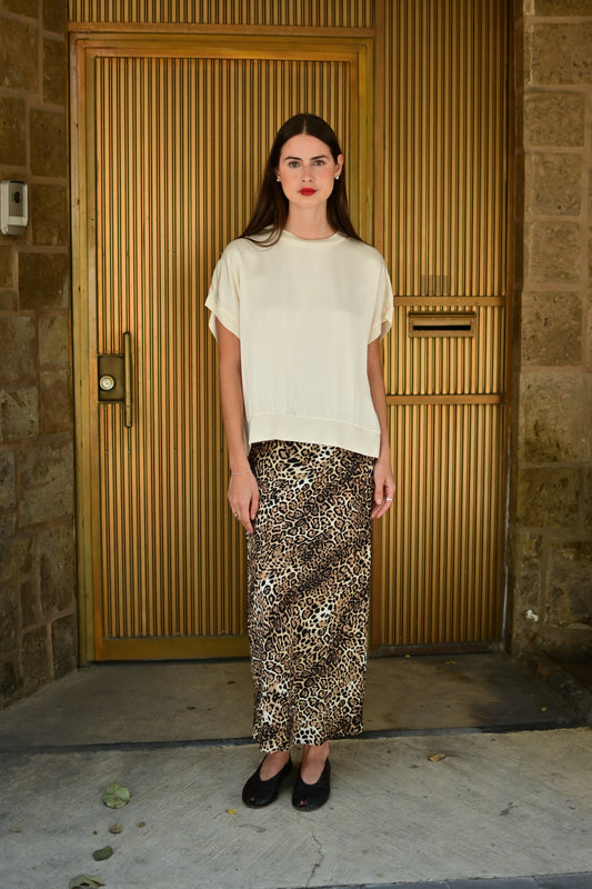Falda animal print