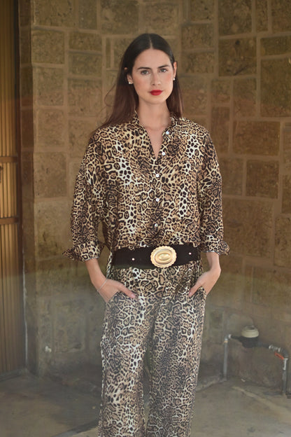 Camisa animal print