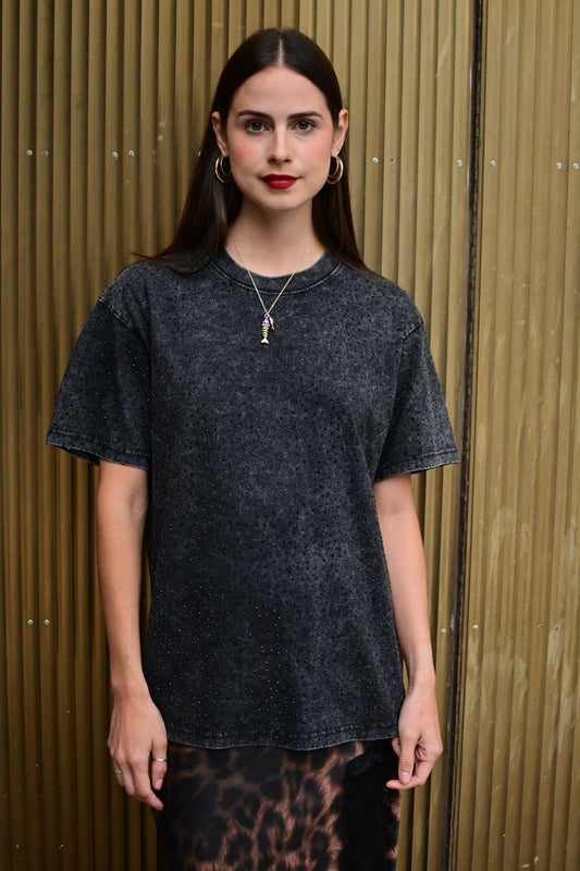 Camisa oversized negro