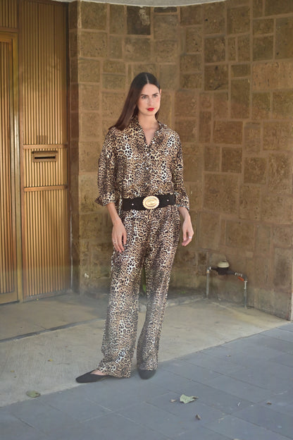 Pantalón animal print